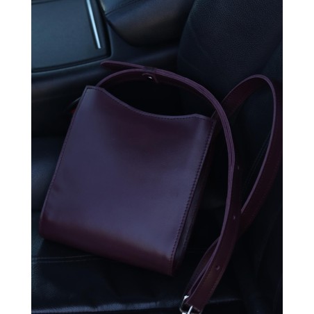 Leather Phone Purple Wallet