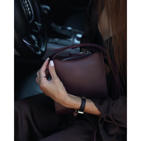 Leather Phone Purple Wallet