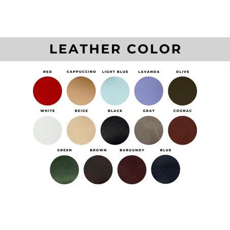 Women's leather shoulder bag