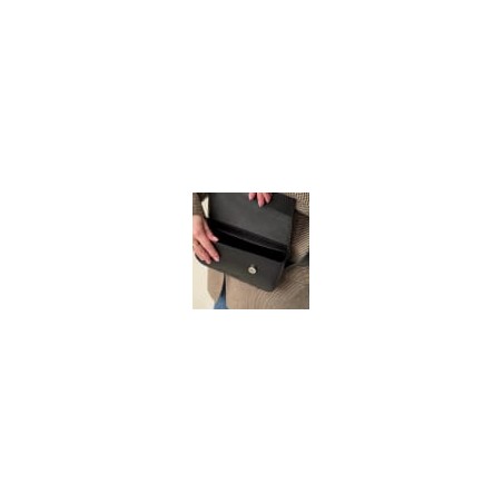 Genuine leather elegant crossbody bag