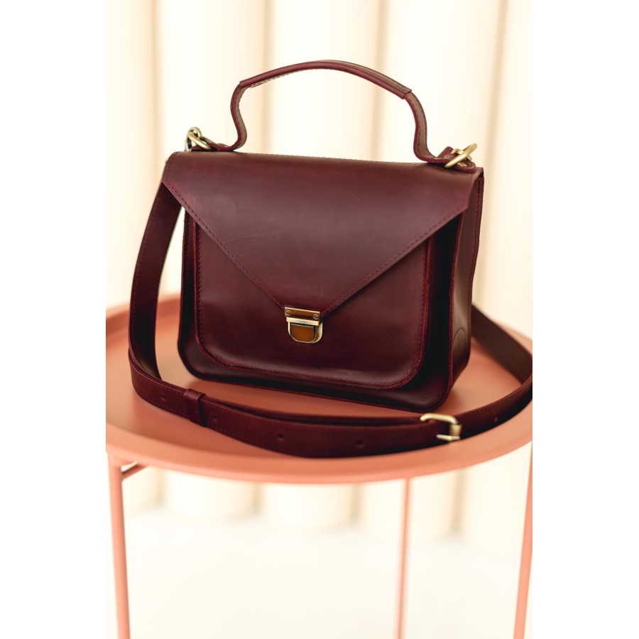 Casual Women's Leather Shoulder Bag