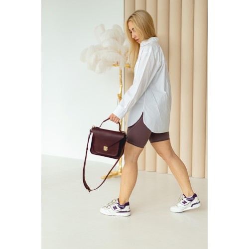 Casual Women's Leather Shoulder Bag