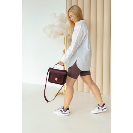 Casual Women's Leather Shoulder Bag